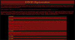 Desktop Screenshot of dndepicenter.com